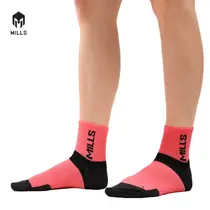 Kaos Kaki Mills Gama Short Sock A1 4002 - Peach/Black
